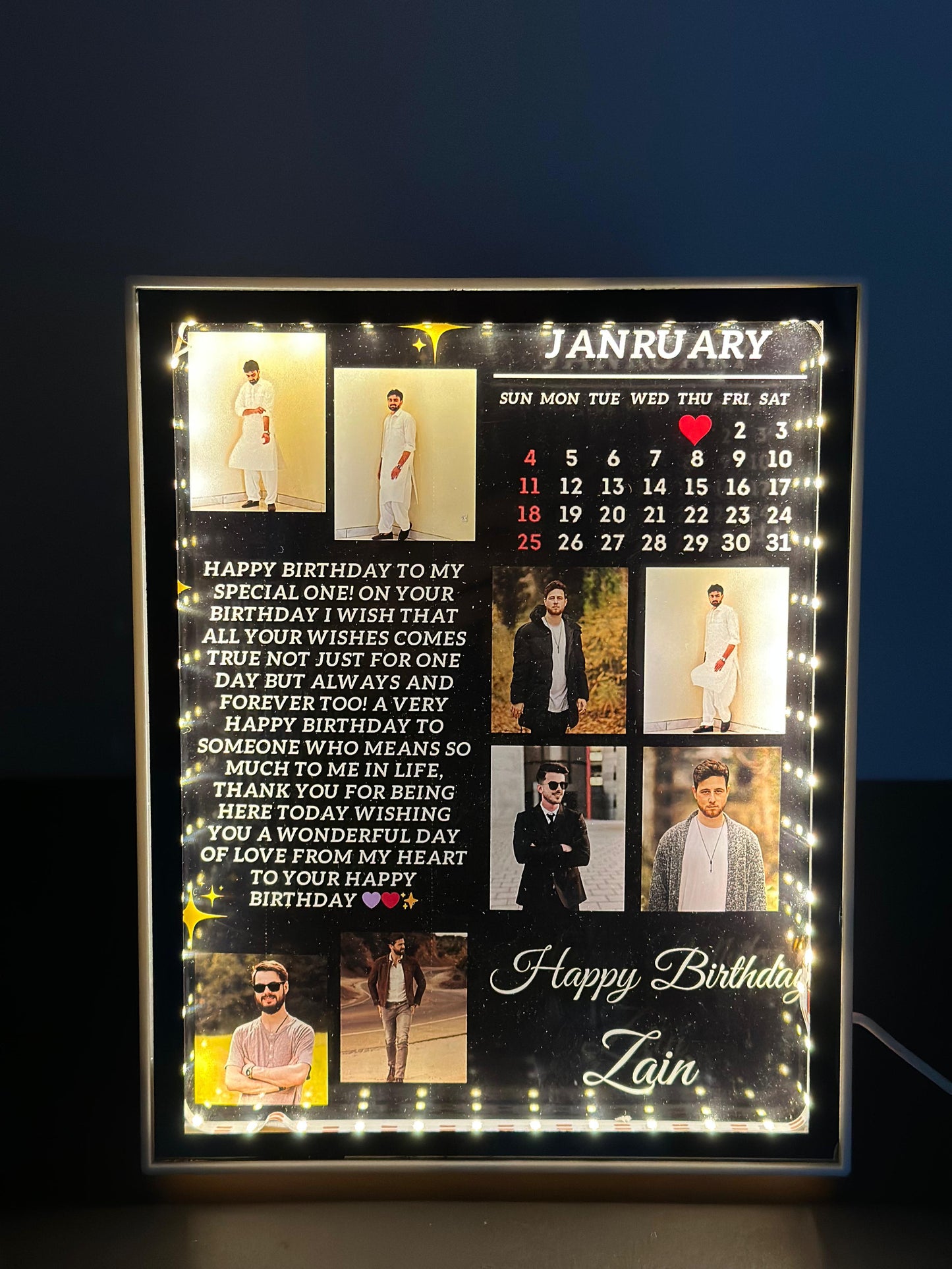 LED CUSOTMIZE PHOTO FRAME