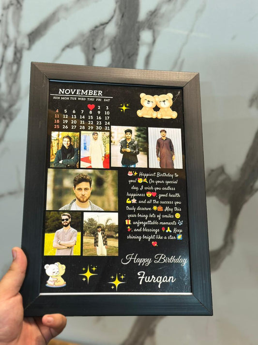 Customized Birthday Frame  – Special Memories Collections