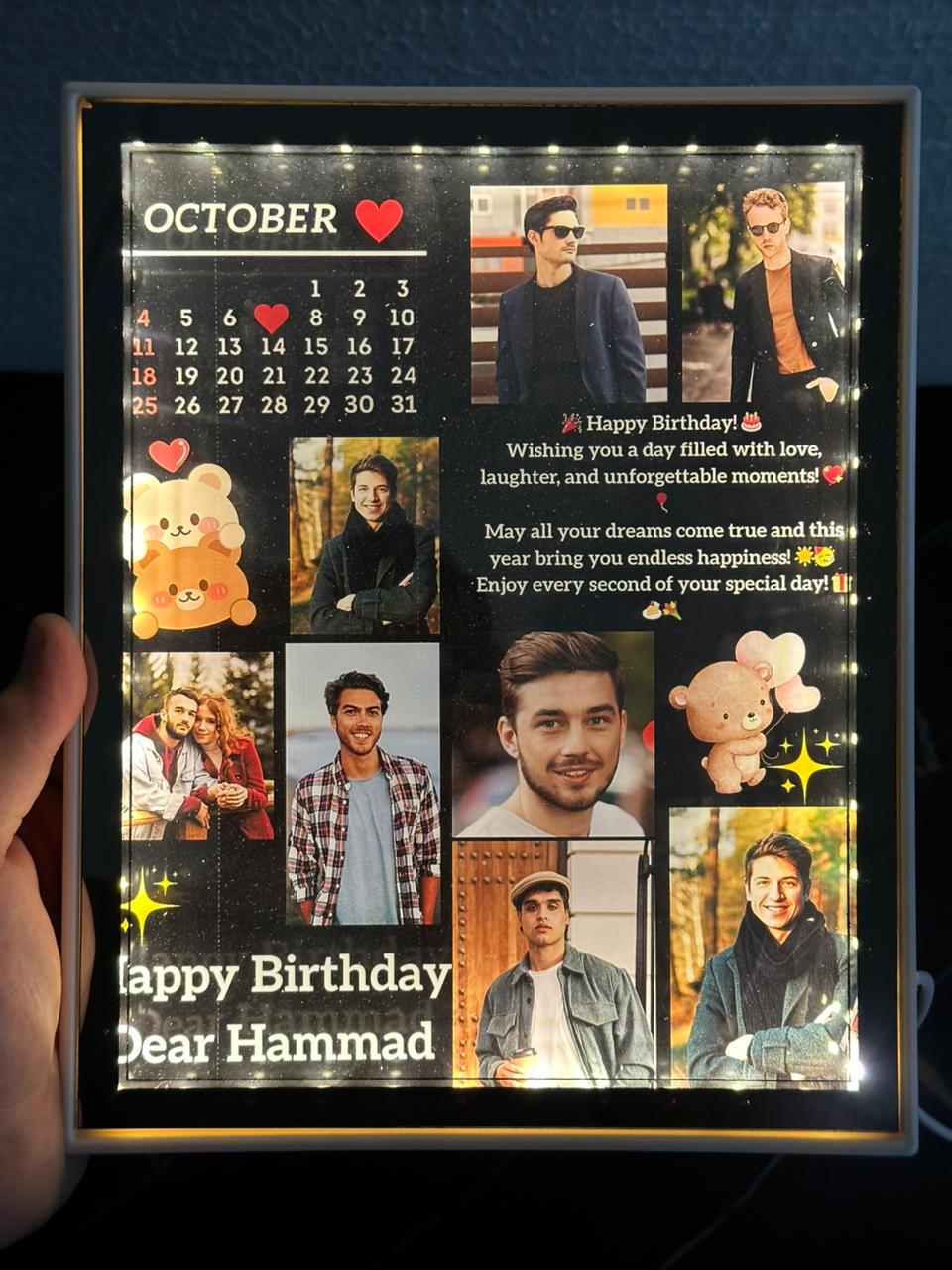 Customize Led Photo Frame