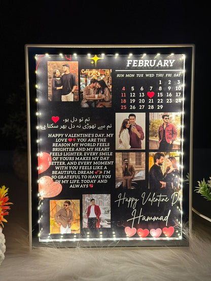 Customize Led Birthday Photo Frame